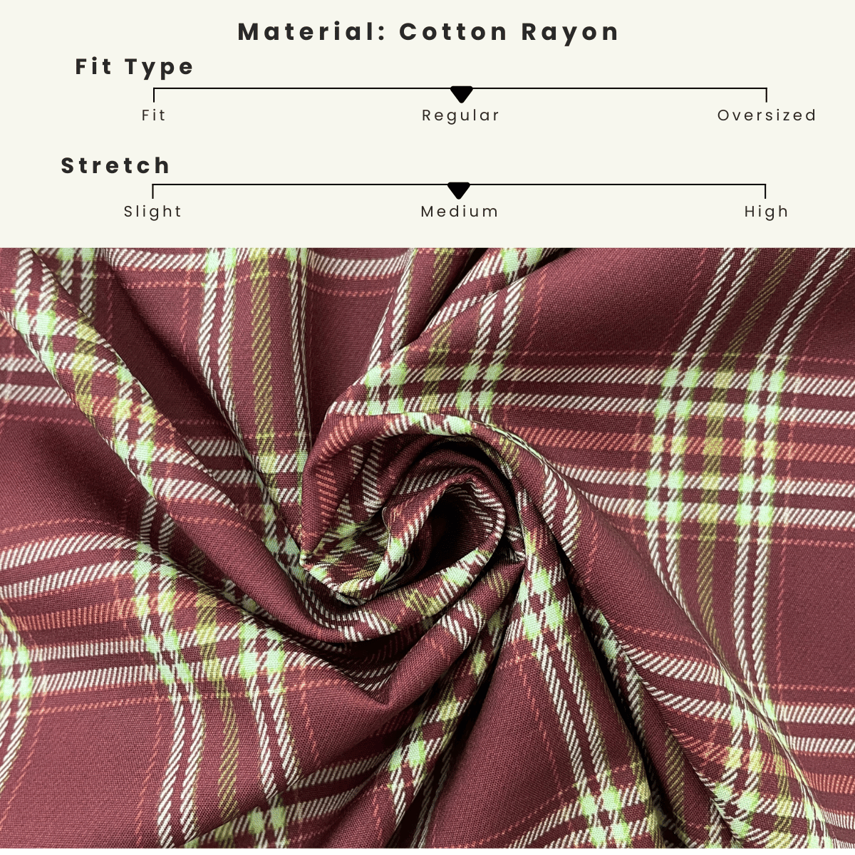 ZUCCA SERENA CLASSIC PLAID MODEST BLOUSE-MA190