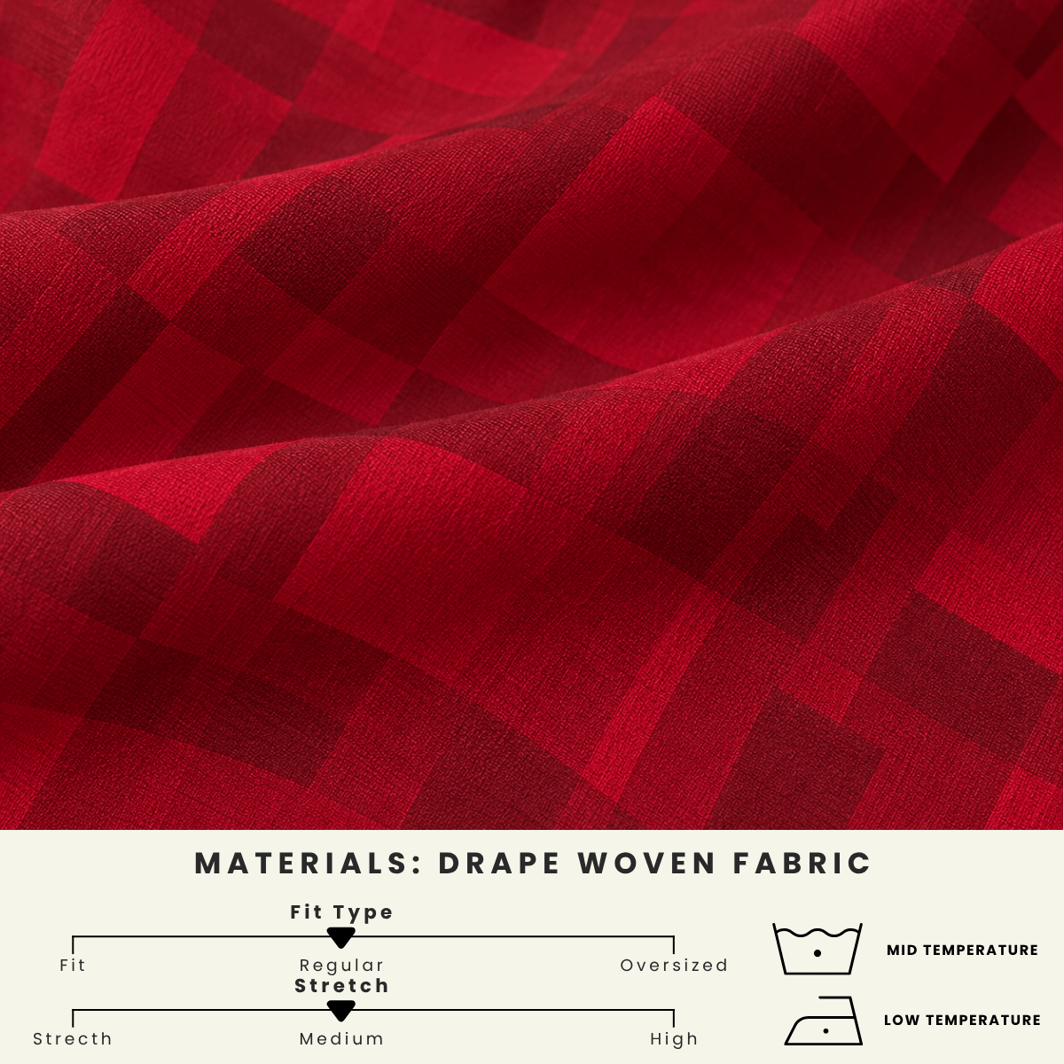 ZUCCA NARINA TONAL ABSTRACT GEOMETRIC PRINT - MA280
