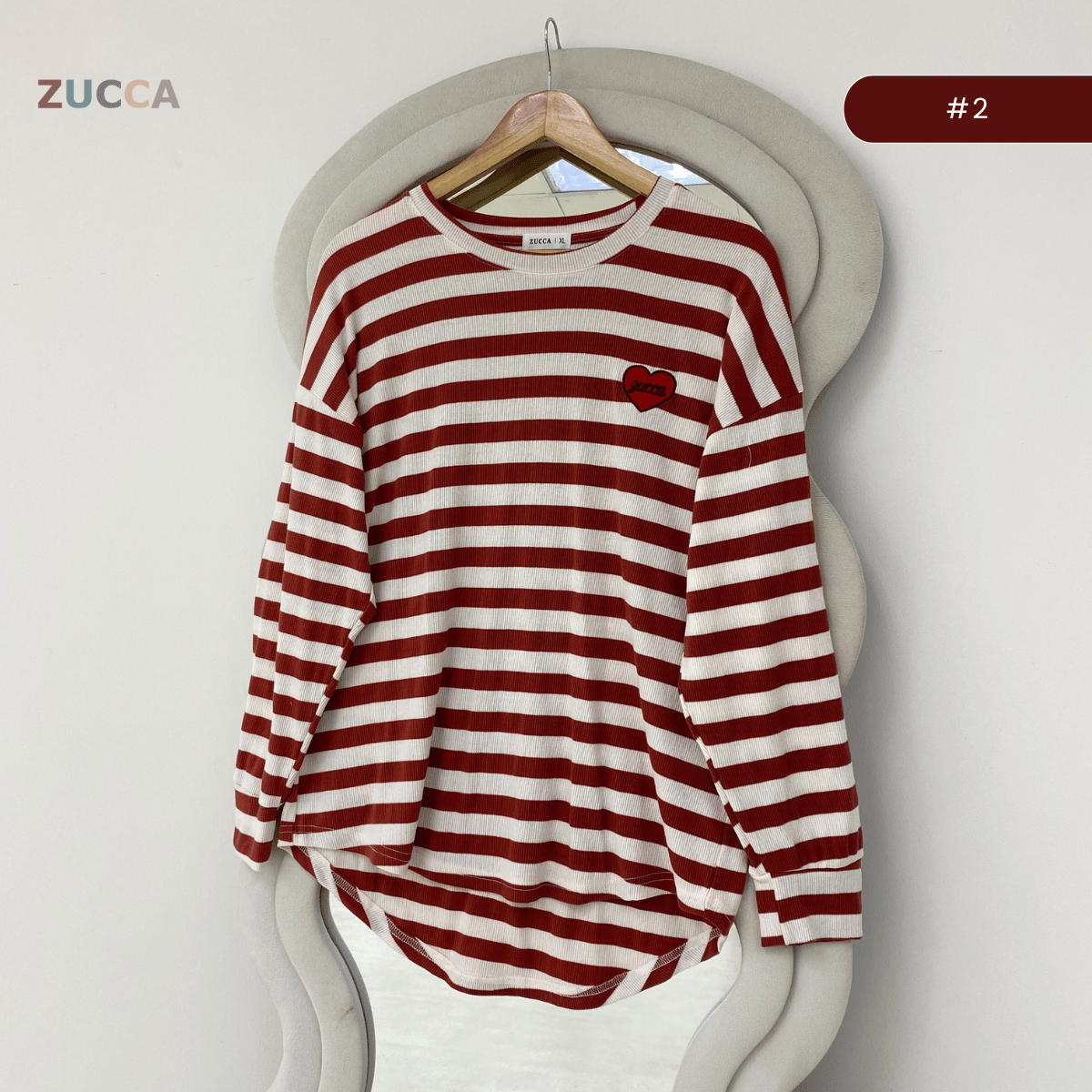 ZUCCA NAZRA CASUAL STRIPE WOMEN BLOUSE - MA200