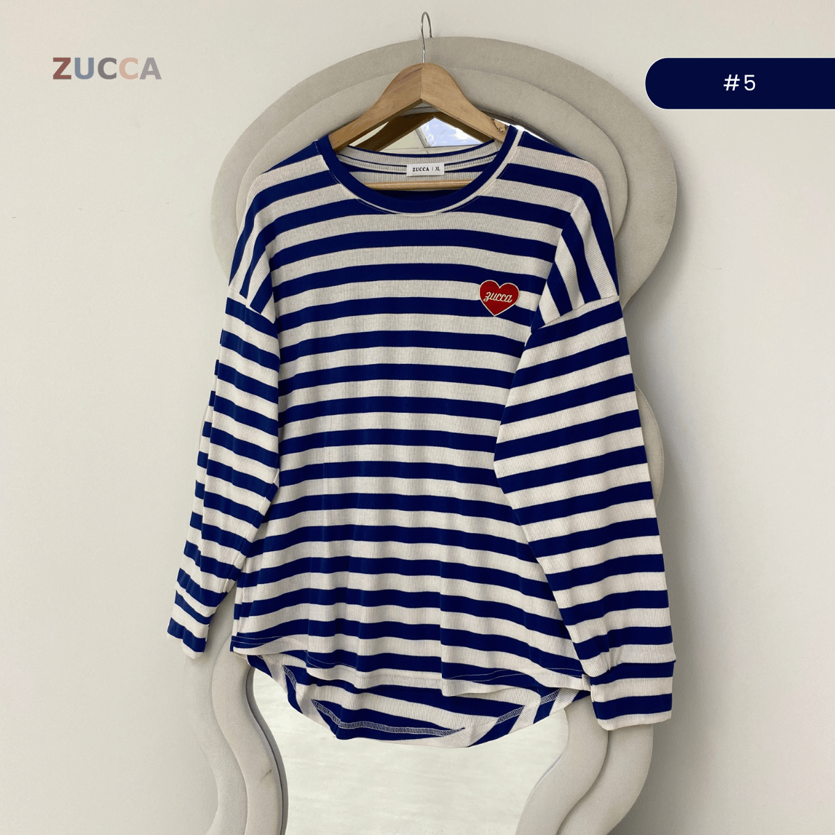 ZUCCA NAZRA CASUAL STRIPE WOMEN BLOUSE - MA200