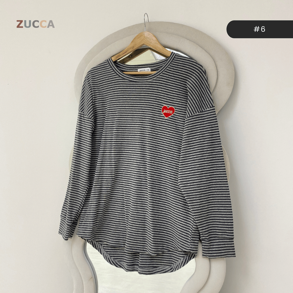 ZUCCA NAZRA CASUAL STRIPE WOMEN BLOUSE - MA200