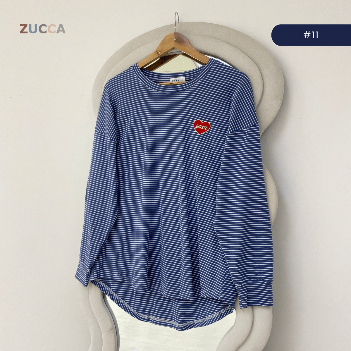ZUCCA NAZRA CASUAL STRIPE WOMEN BLOUSE - MA200