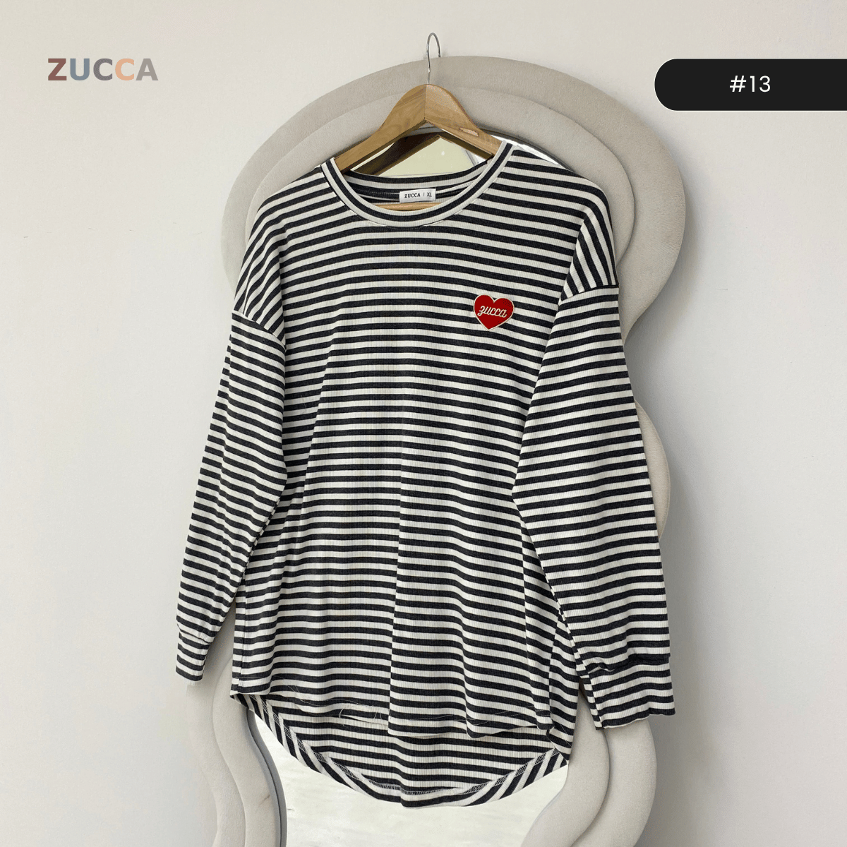 ZUCCA NAZRA CASUAL STRIPE WOMEN BLOUSE - MA200