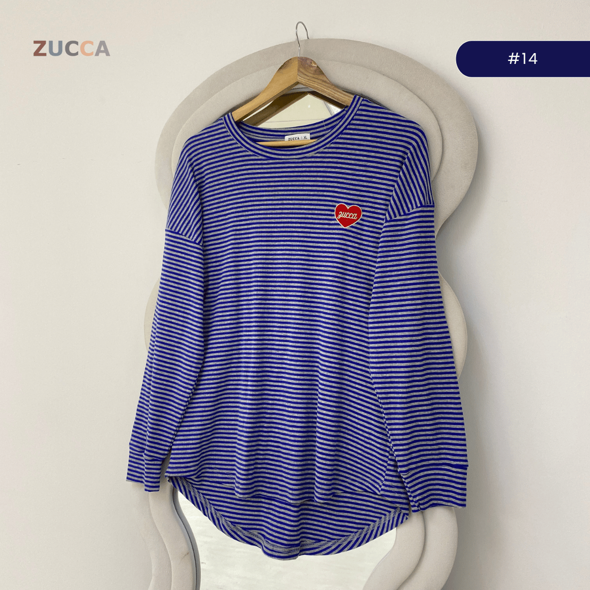 ZUCCA NAZRA CASUAL STRIPE WOMEN BLOUSE - MA200