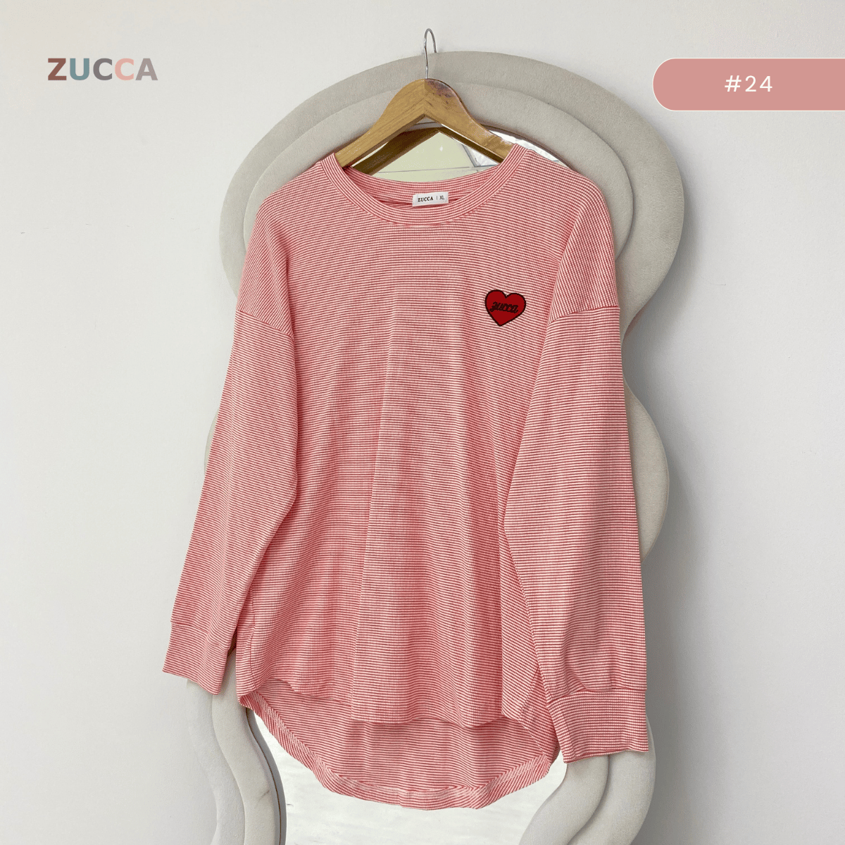 ZUCCA NAZRA CASUAL STRIPE WOMEN BLOUSE - MA200