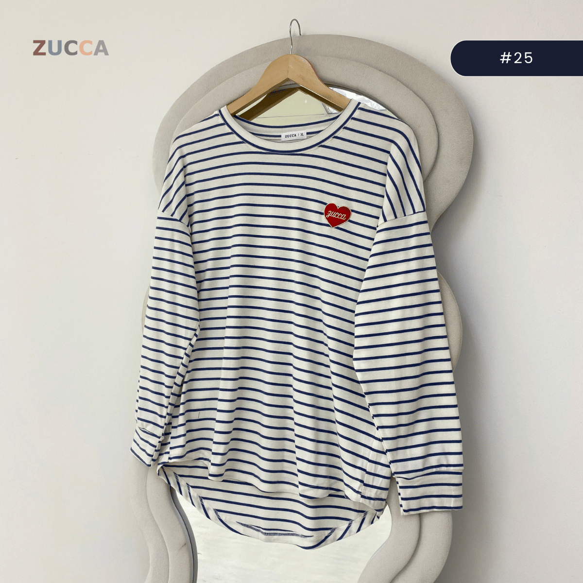 ZUCCA NAZRA CASUAL STRIPE WOMEN BLOUSE - MA200