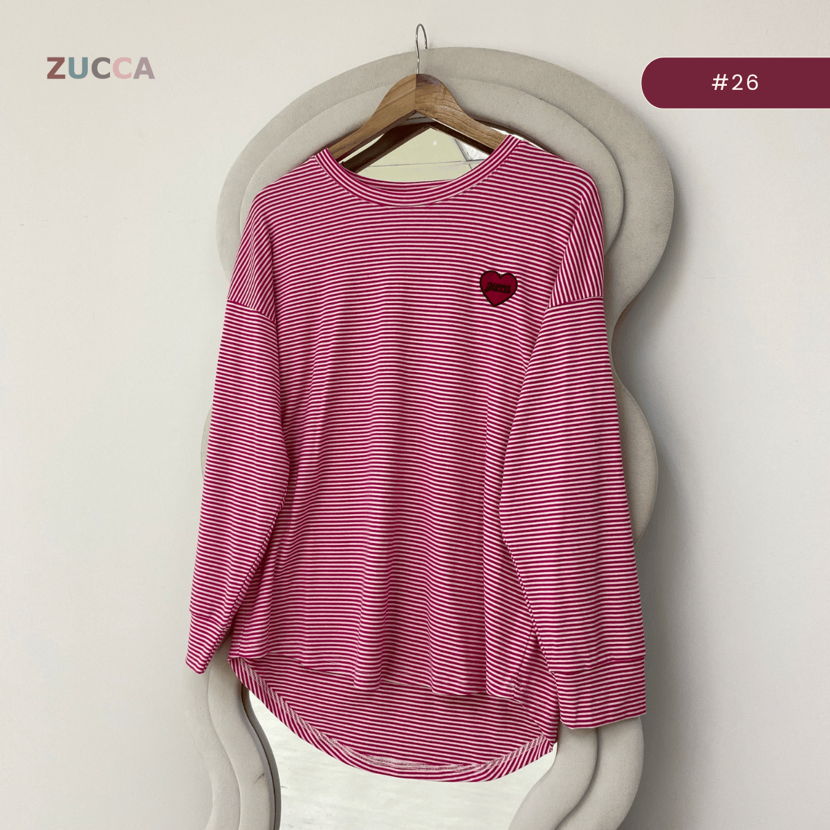 ZUCCA NAZRA CASUAL STRIPE WOMEN BLOUSE - MA200