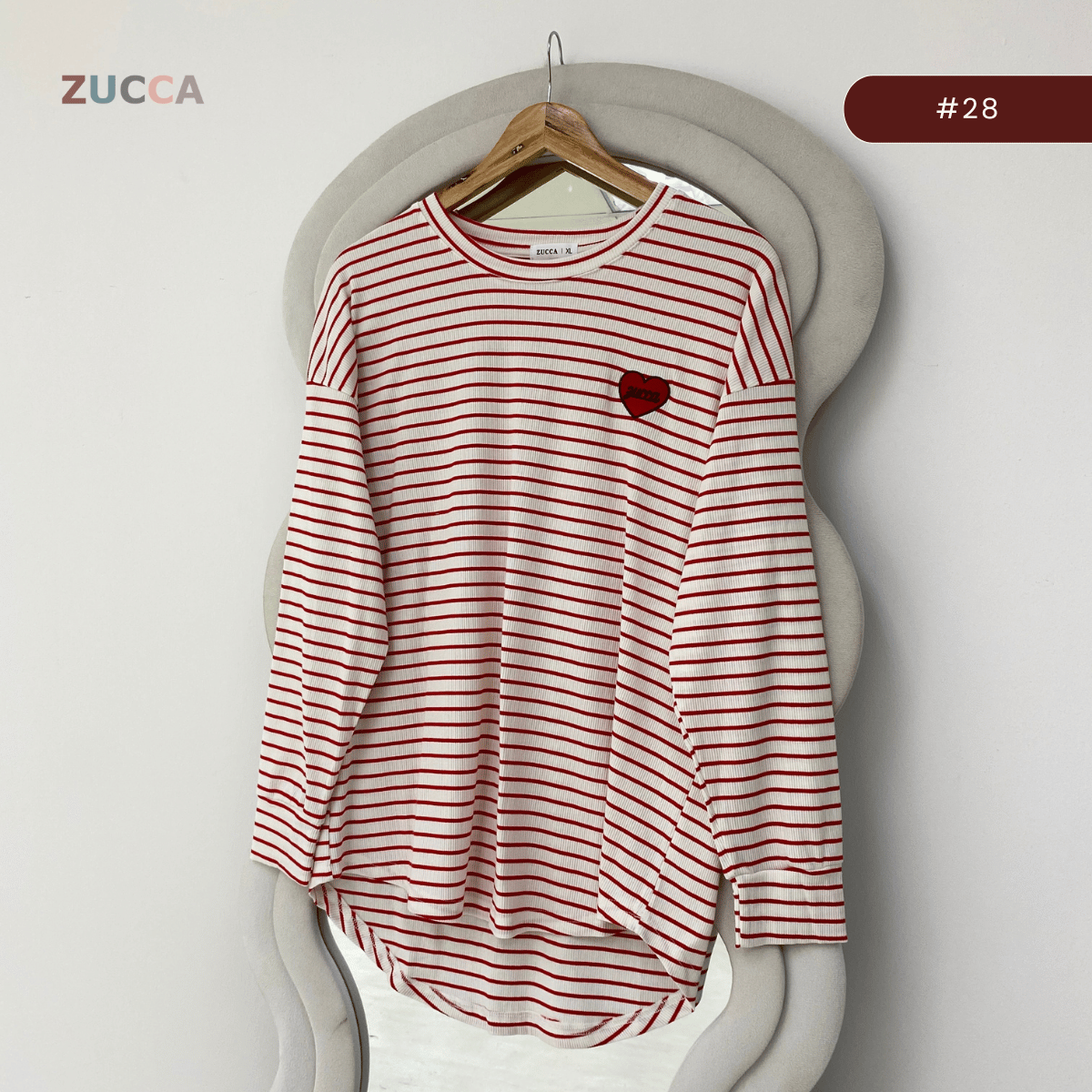 ZUCCA NAZRA CASUAL STRIPE WOMEN BLOUSE - MA200