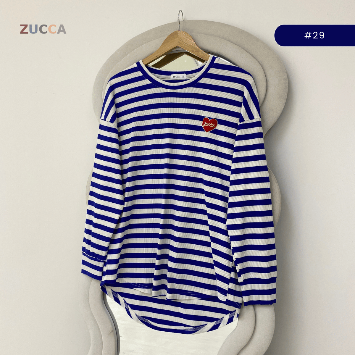 ZUCCA NAZRA CASUAL STRIPE WOMEN BLOUSE - MA200