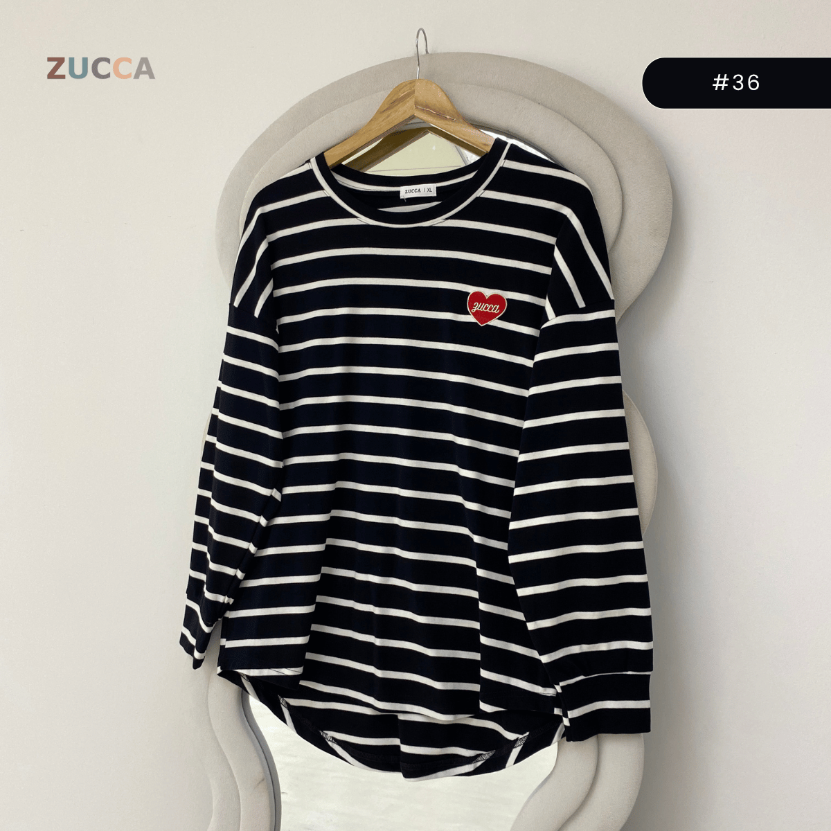 ZUCCA NAZRA CASUAL STRIPE WOMEN BLOUSE - MA200