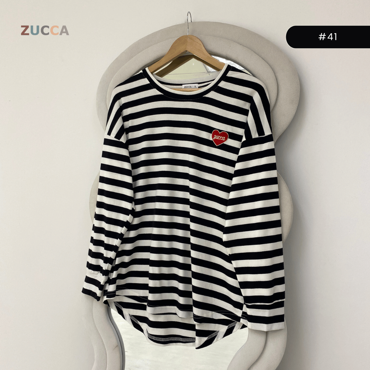 ZUCCA NAZRA CASUAL STRIPE WOMEN BLOUSE - MA200