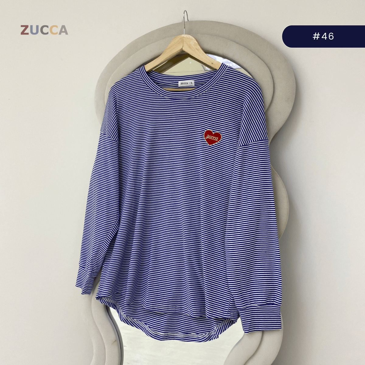 ZUCCA NAZRA CASUAL STRIPE WOMEN BLOUSE - MA200