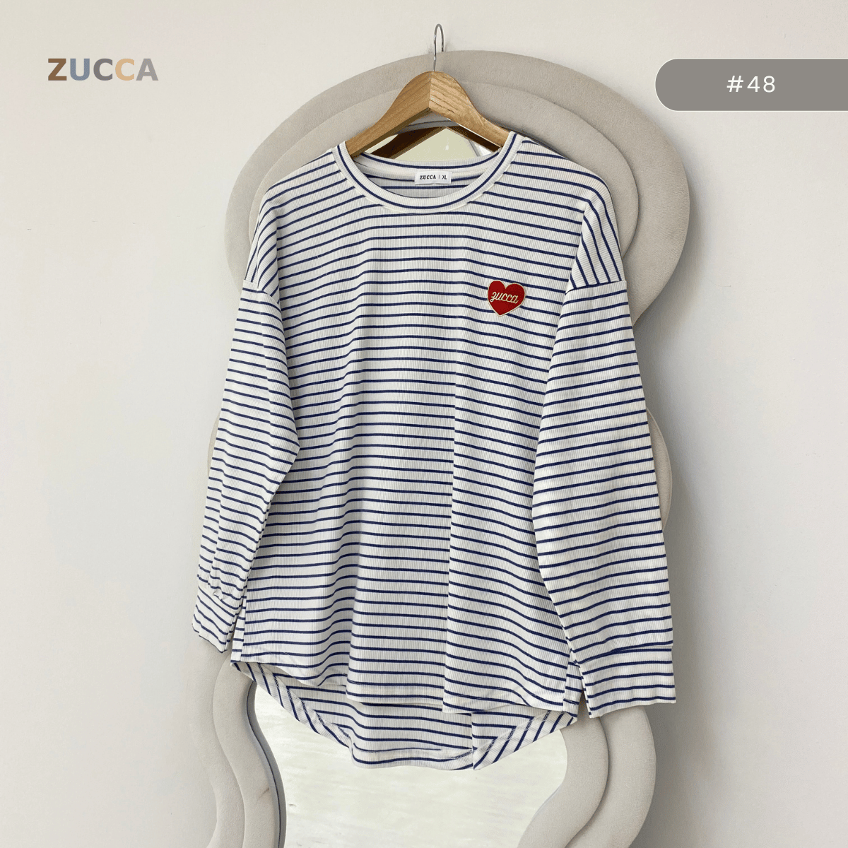 ZUCCA NAZRA CASUAL STRIPE WOMEN BLOUSE - MA200