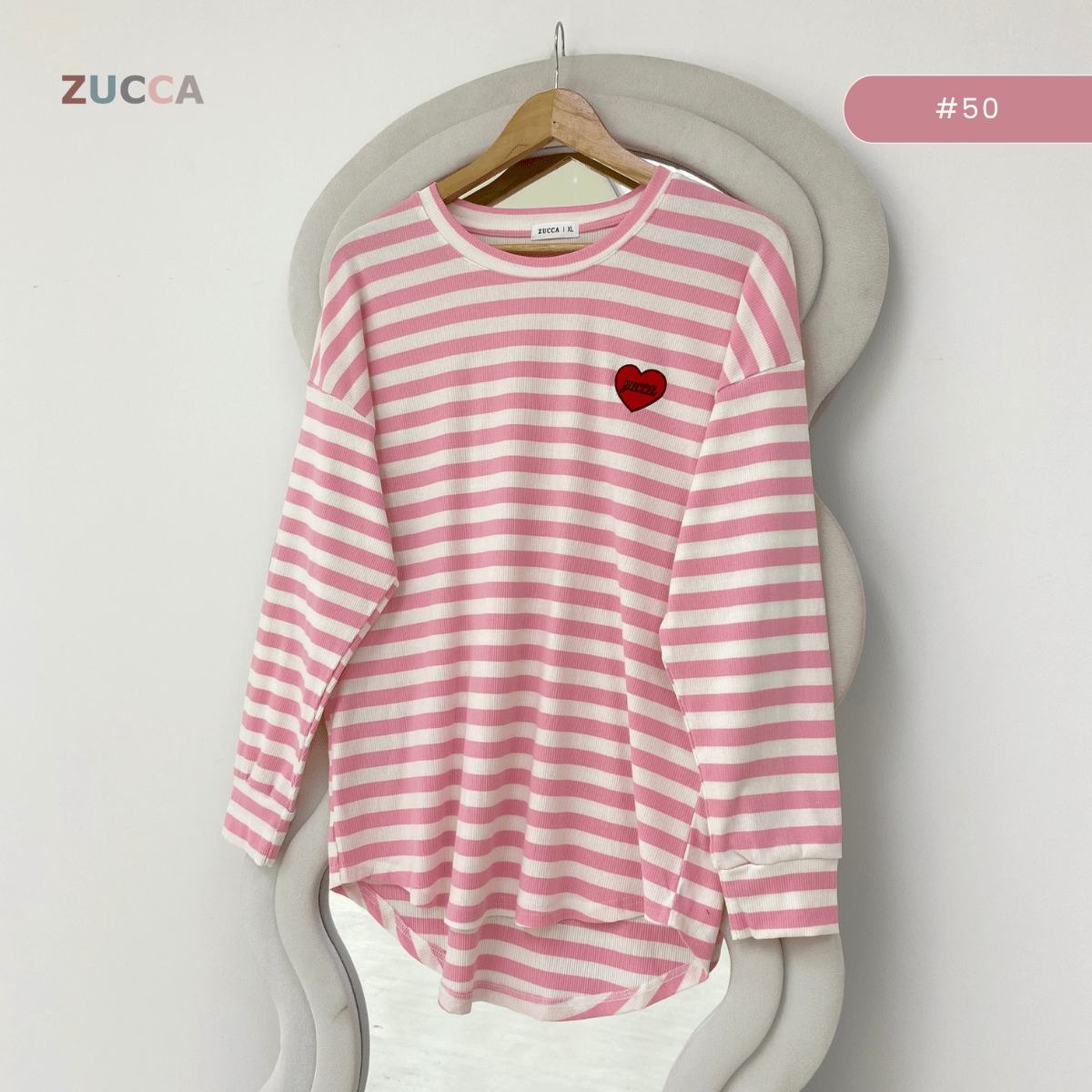ZUCCA NAZRA CASUAL STRIPE WOMEN BLOUSE - MA200