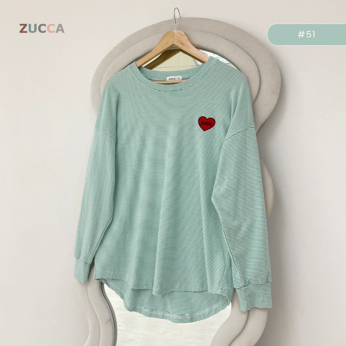 ZUCCA NAZRA CASUAL STRIPE WOMEN BLOUSE - MA200