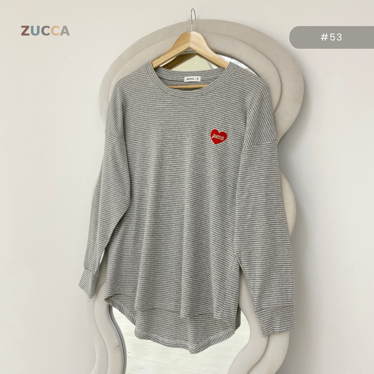 ZUCCA NAZRA CASUAL STRIPE WOMEN BLOUSE - MA200