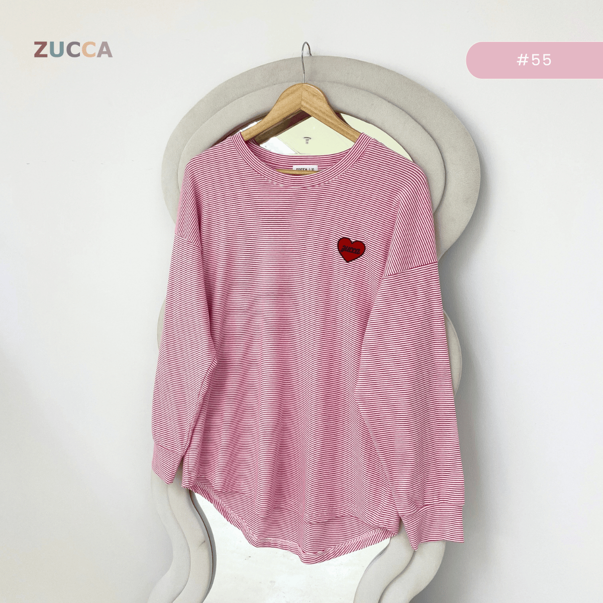 ZUCCA NAZRA CASUAL STRIPE WOMEN BLOUSE - MA200