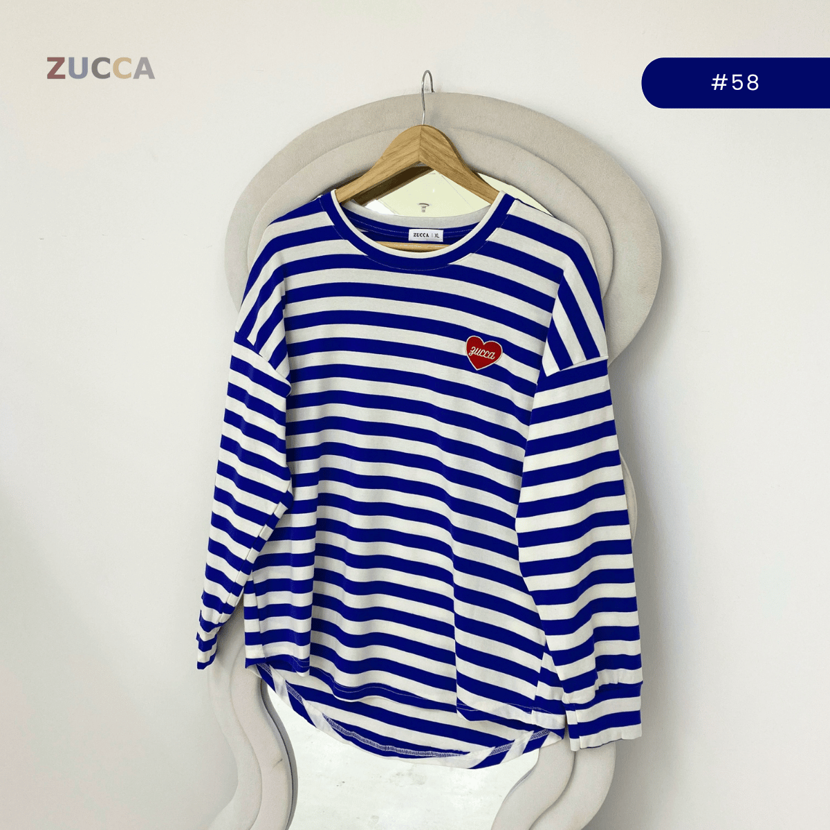 ZUCCA NAZRA CASUAL STRIPE WOMEN BLOUSE - MA200