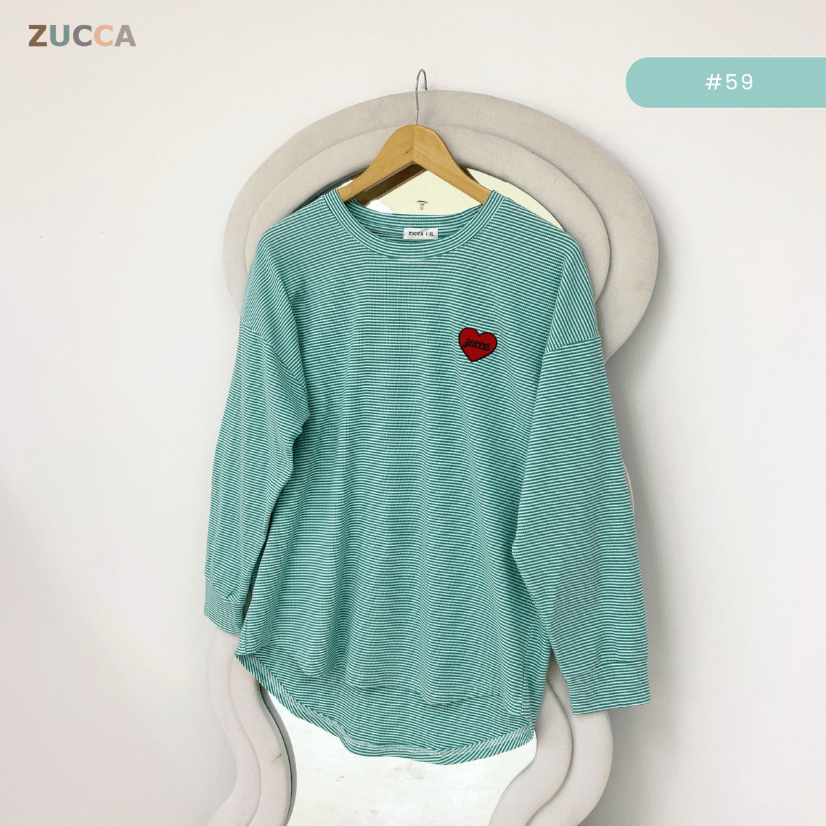 ZUCCA NAZRA CASUAL STRIPE WOMEN BLOUSE - MA200