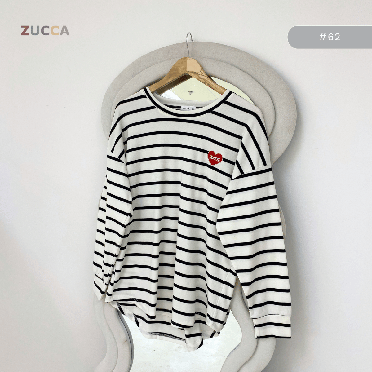 ZUCCA NAZRA CASUAL STRIPE WOMEN BLOUSE - MA200
