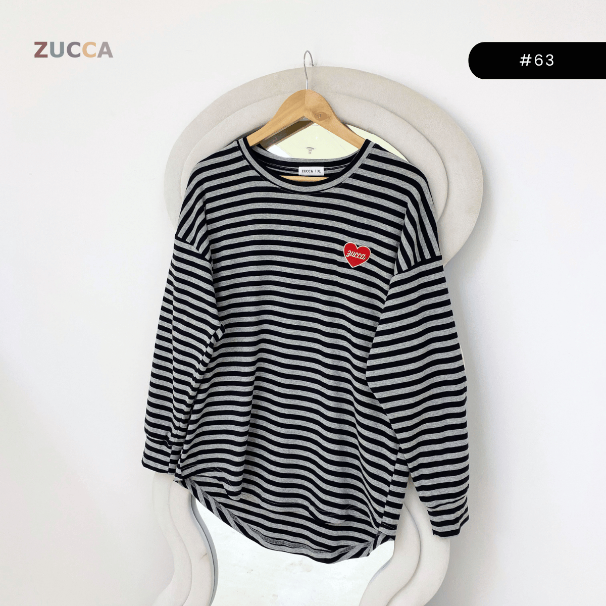 ZUCCA NAZRA CASUAL STRIPE WOMEN BLOUSE - MA200