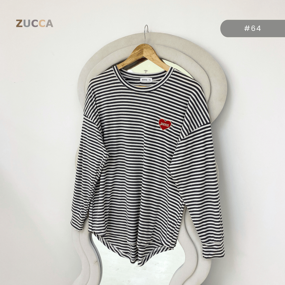ZUCCA NAZRA CASUAL STRIPE WOMEN BLOUSE - MA200
