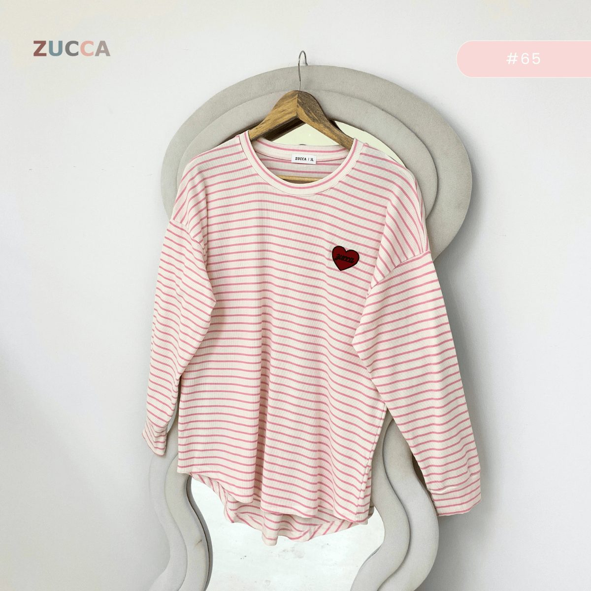 ZUCCA NAZRA CASUAL STRIPE WOMEN BLOUSE - MA200