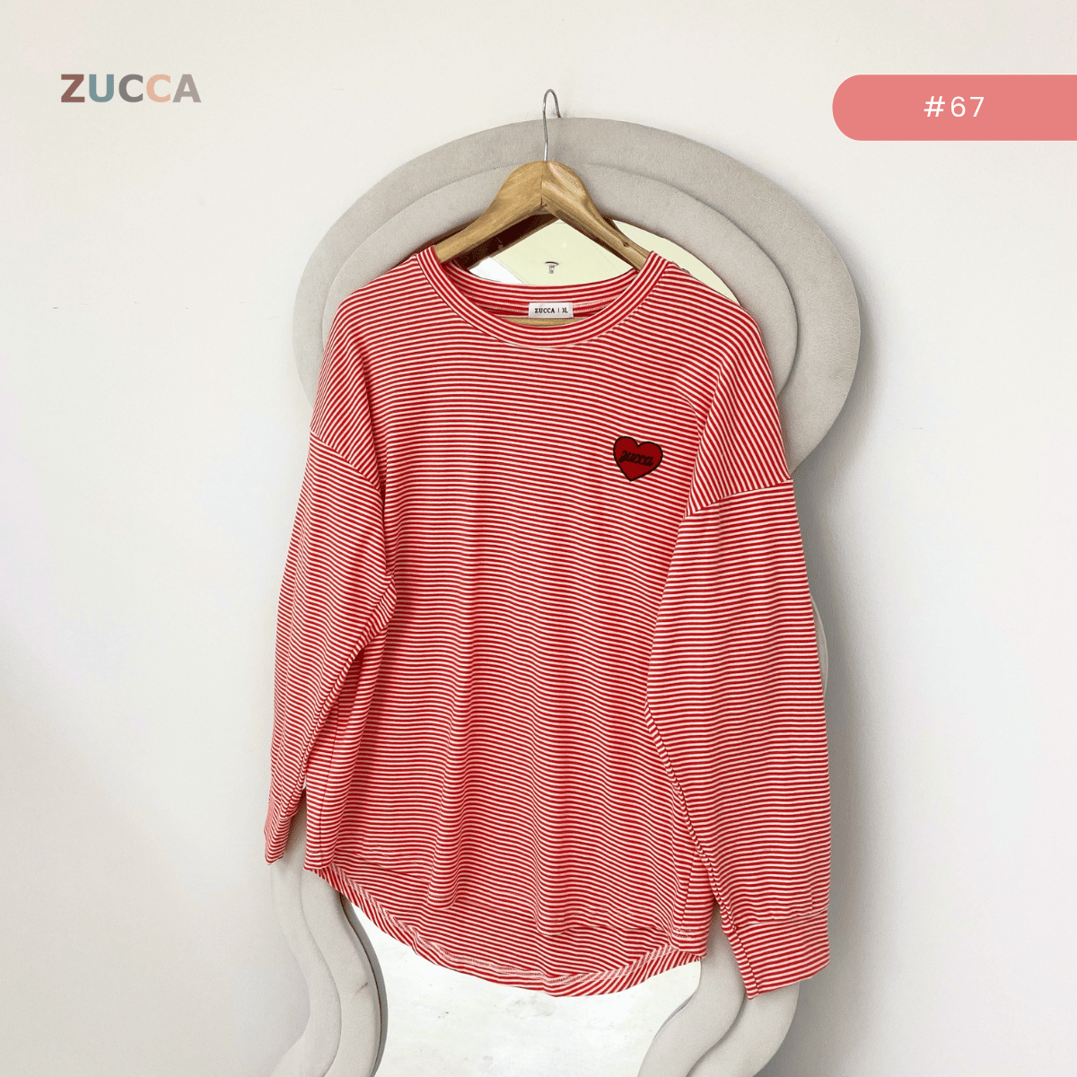 ZUCCA NAZRA CASUAL STRIPE WOMEN BLOUSE - MA200