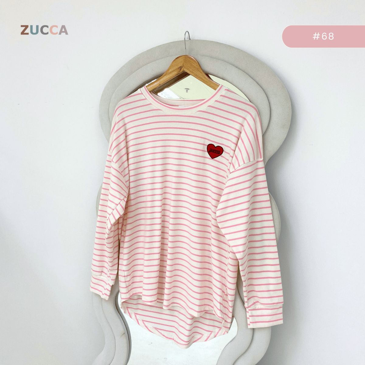 ZUCCA NAZRA CASUAL STRIPE WOMEN BLOUSE - MA200