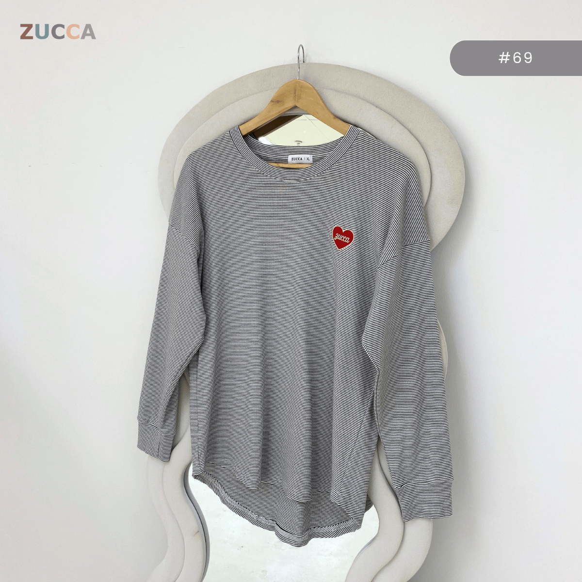 ZUCCA NAZRA CASUAL STRIPE WOMEN BLOUSE - MA200