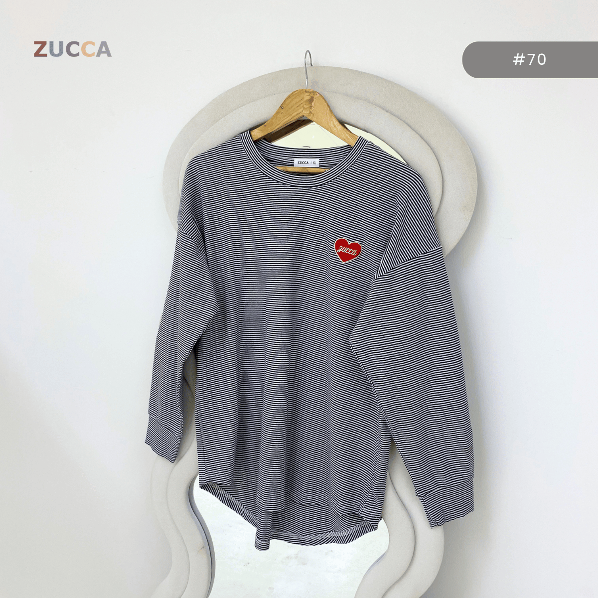 ZUCCA NAZRA CASUAL STRIPE WOMEN BLOUSE - MA200