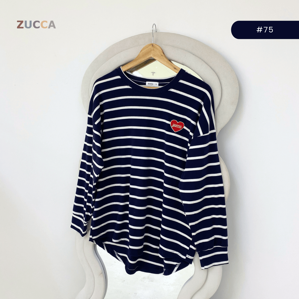 ZUCCA NAZRA CASUAL STRIPE WOMEN BLOUSE - MA200