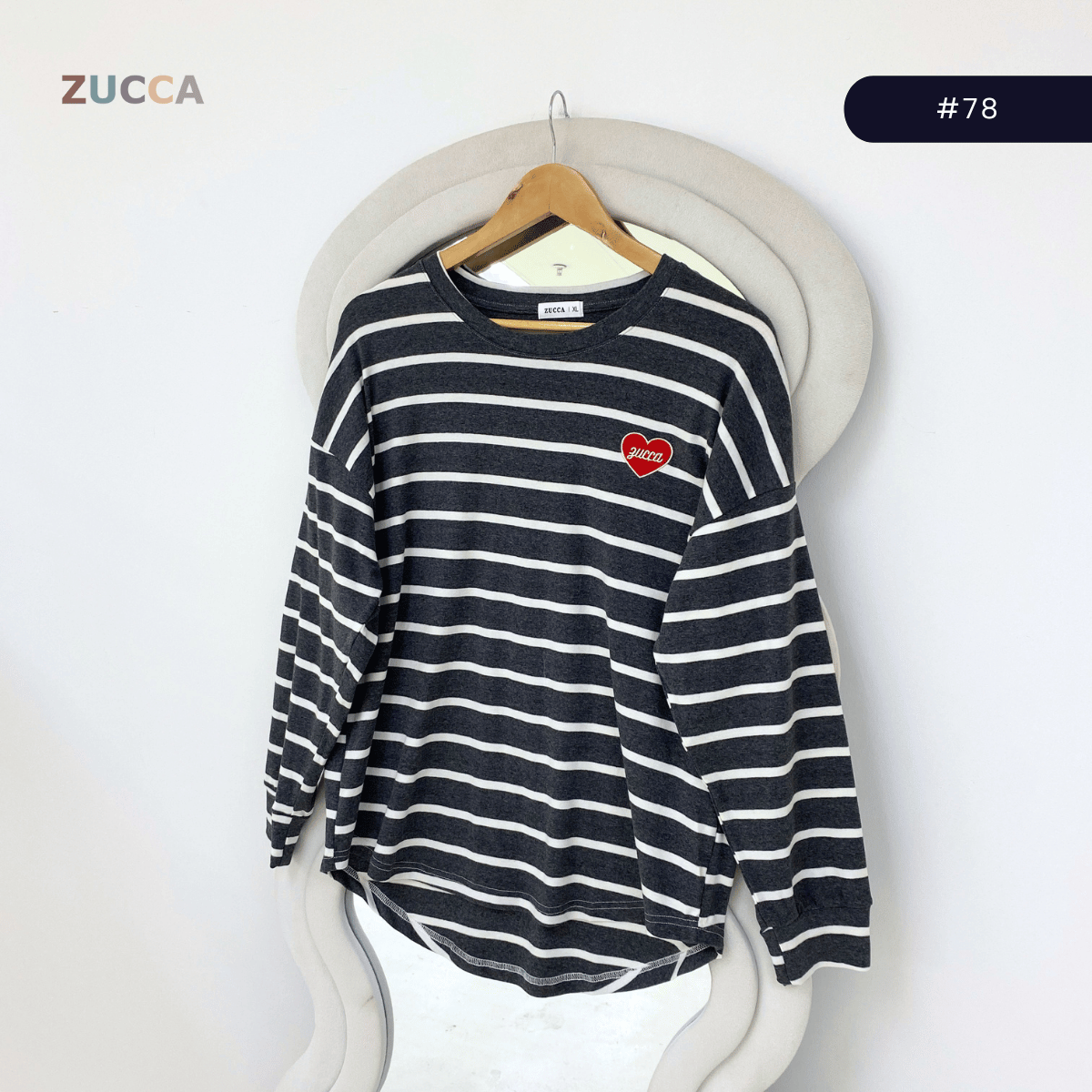 ZUCCA NAZRA CASUAL STRIPE WOMEN BLOUSE - MA200