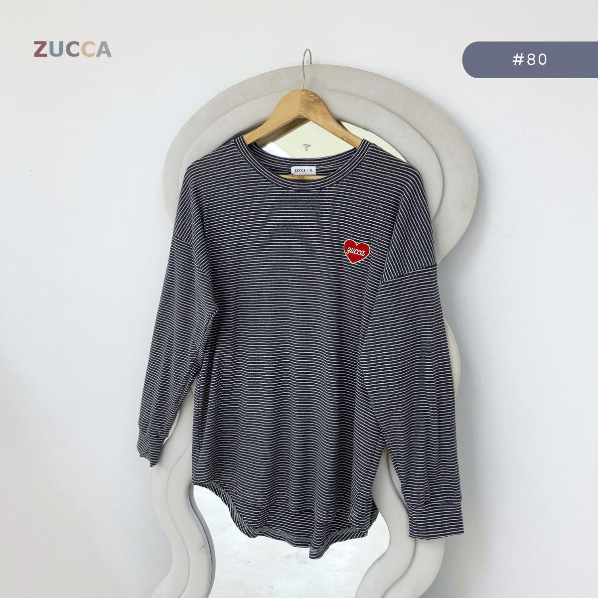 ZUCCA NAZRA CASUAL STRIPE WOMEN BLOUSE - MA200