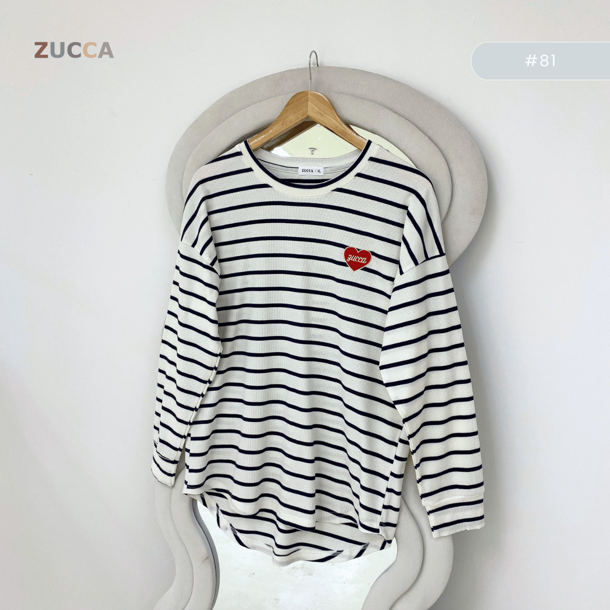 ZUCCA NAZRA CASUAL STRIPE WOMEN BLOUSE - MA200