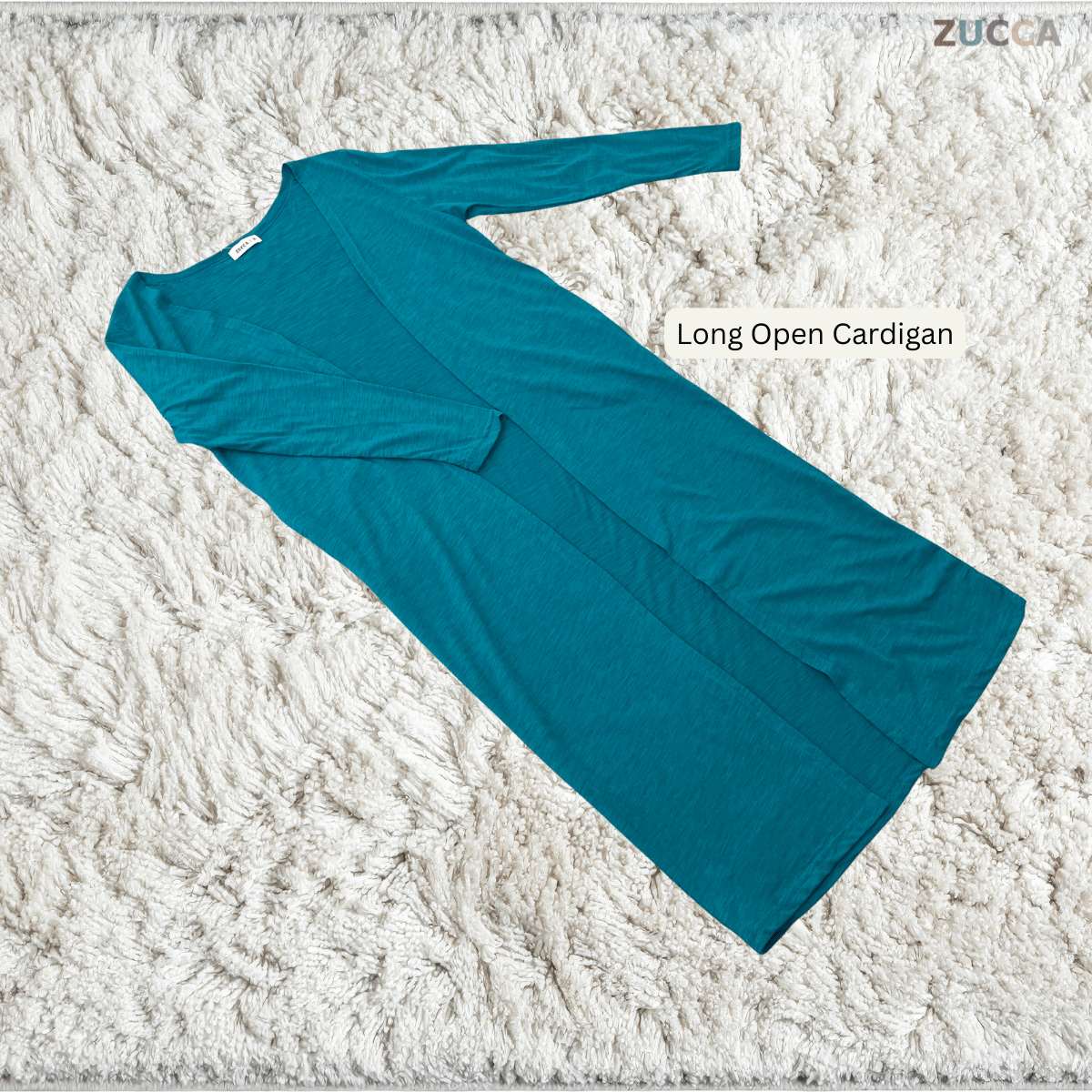 ZUCCA SAIDA LONGLINE FLOW CARDIGAN - MA203 (GN292)
