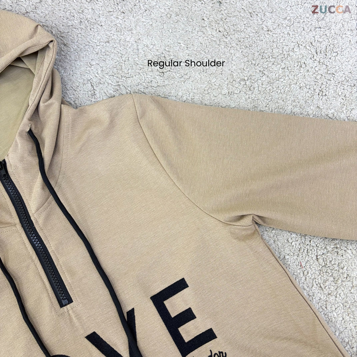 ZUCCA HAZRA WOMEN MODEST CASUAL LONG HOODIE DRESS - MA210