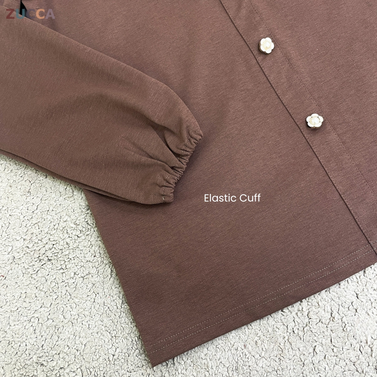 ZUCCA ZAINA CLASSIC MODEST LONG SLEEVE WOMEN BLOUSE - MA219