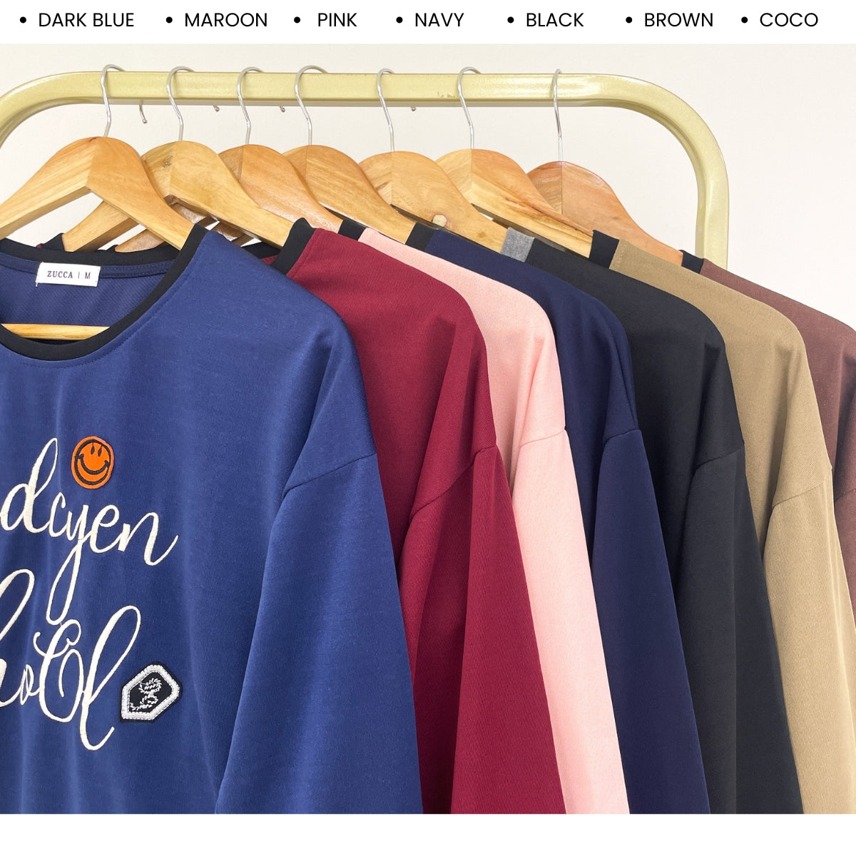 ZUCCA SARINA KASUAL WOMEN SWEATSHIRT LONG SLEEVE - MA236