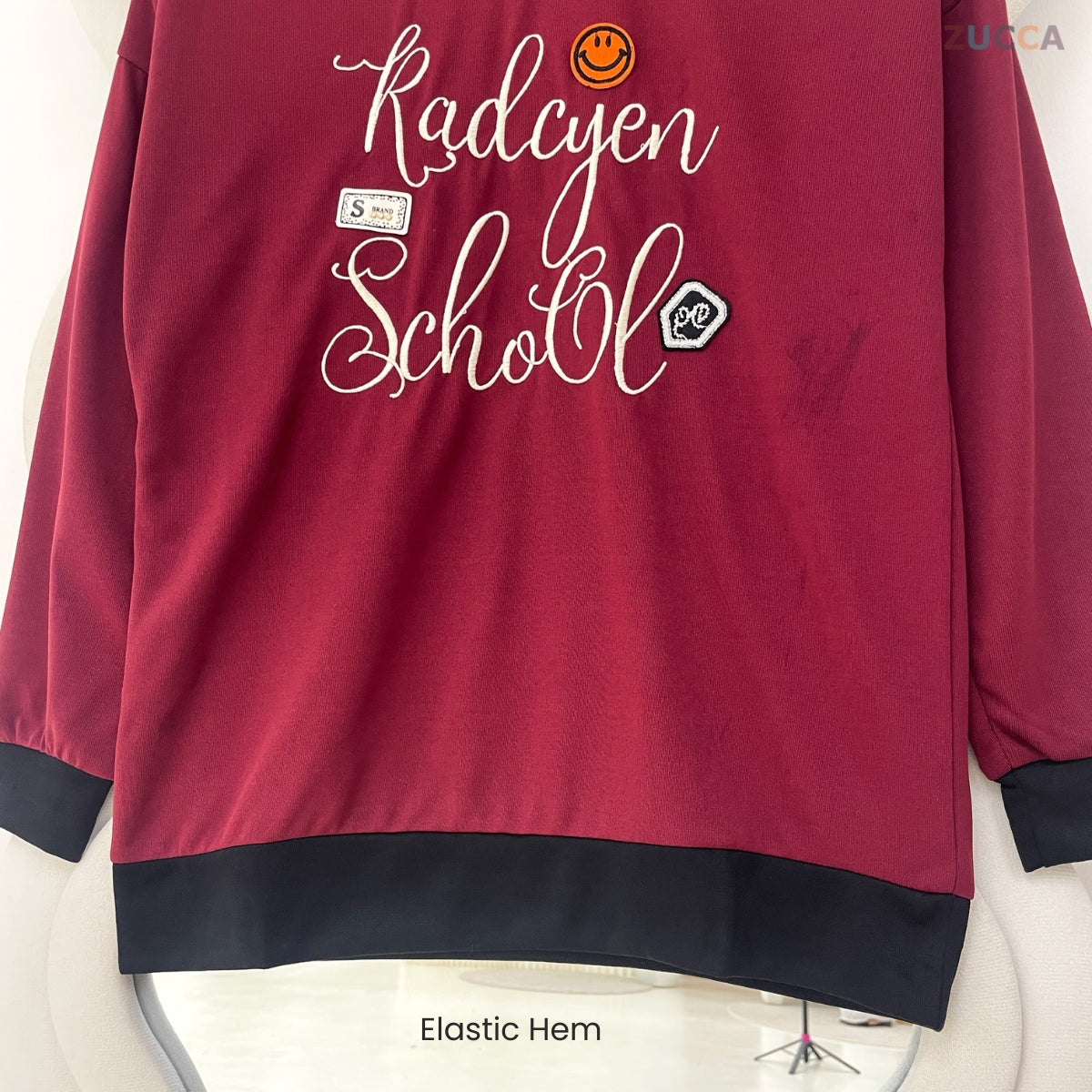 ZUCCA SARINA KASUAL WOMEN SWEATSHIRT LONG SLEEVE - MA236