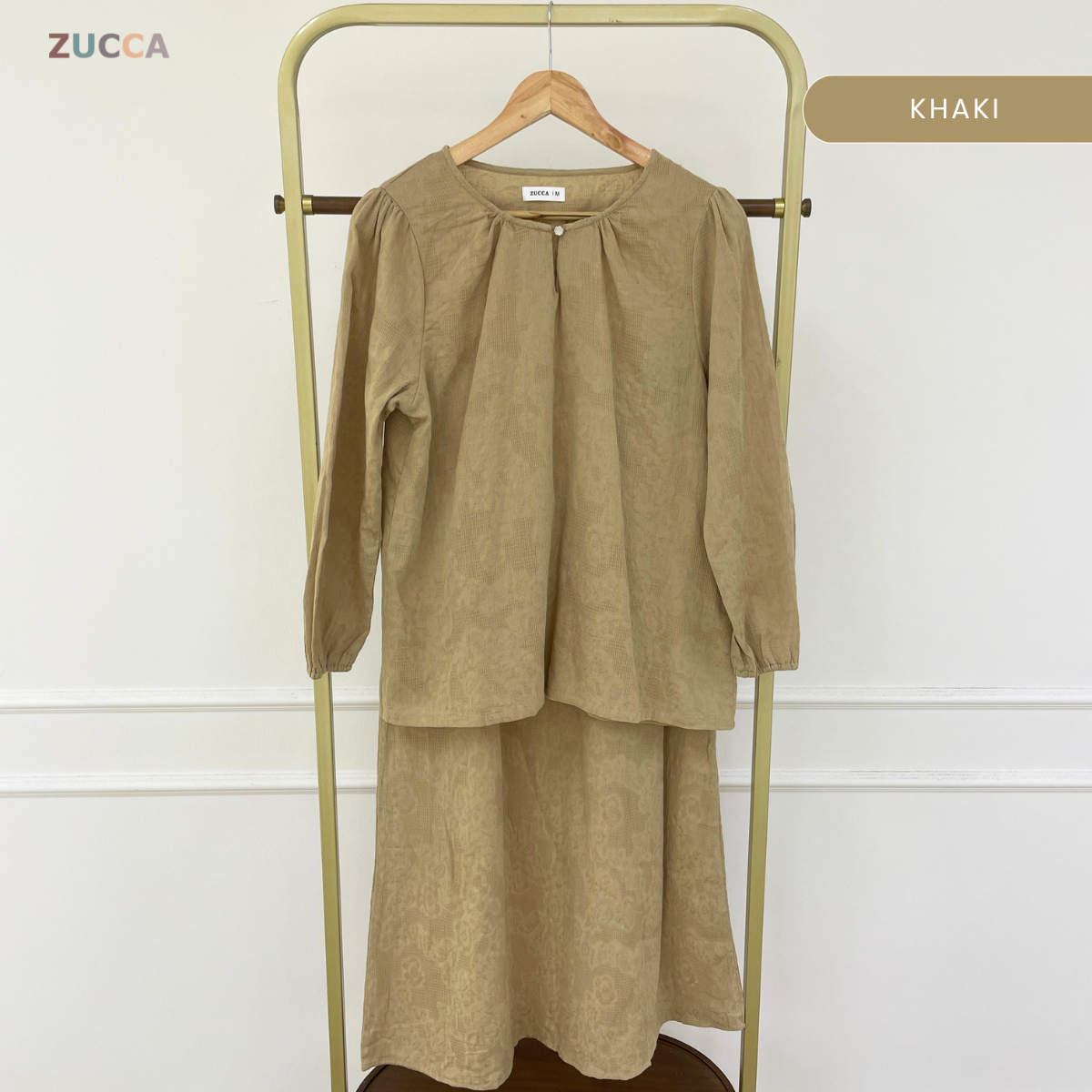 ZUCCA SINTA JACQUARD RELAXED SET - MA240