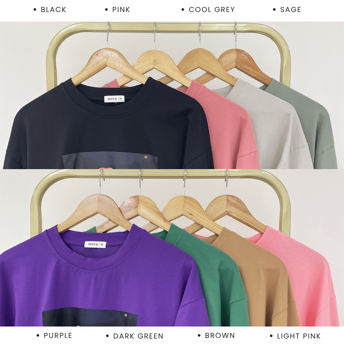 ZUCCA MEIZY GRAPHIC LONG SLEEVE TOP - MA248