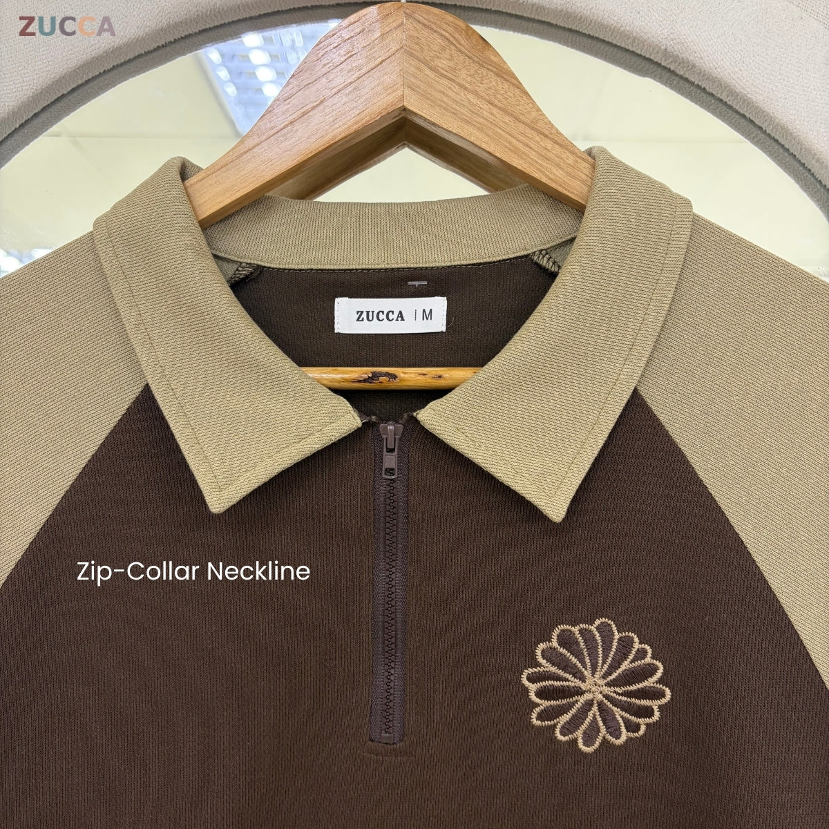 ZUCCA NAURIN TWO TONE RELAXED SET - MA250