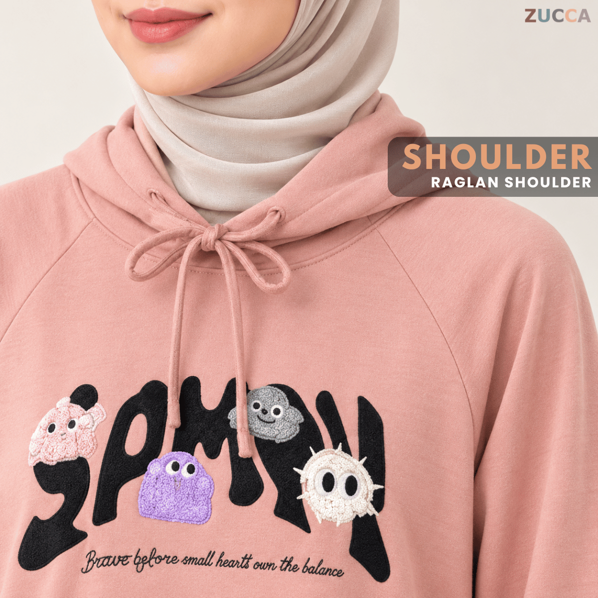 ZUCCA INARA EMBROIDERED MAXI DRESS HOODIE - MA258