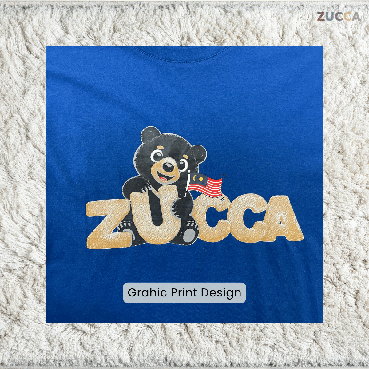 ZUCCA NARISA PATRIOT BEAR CASUAL TOP-MA267