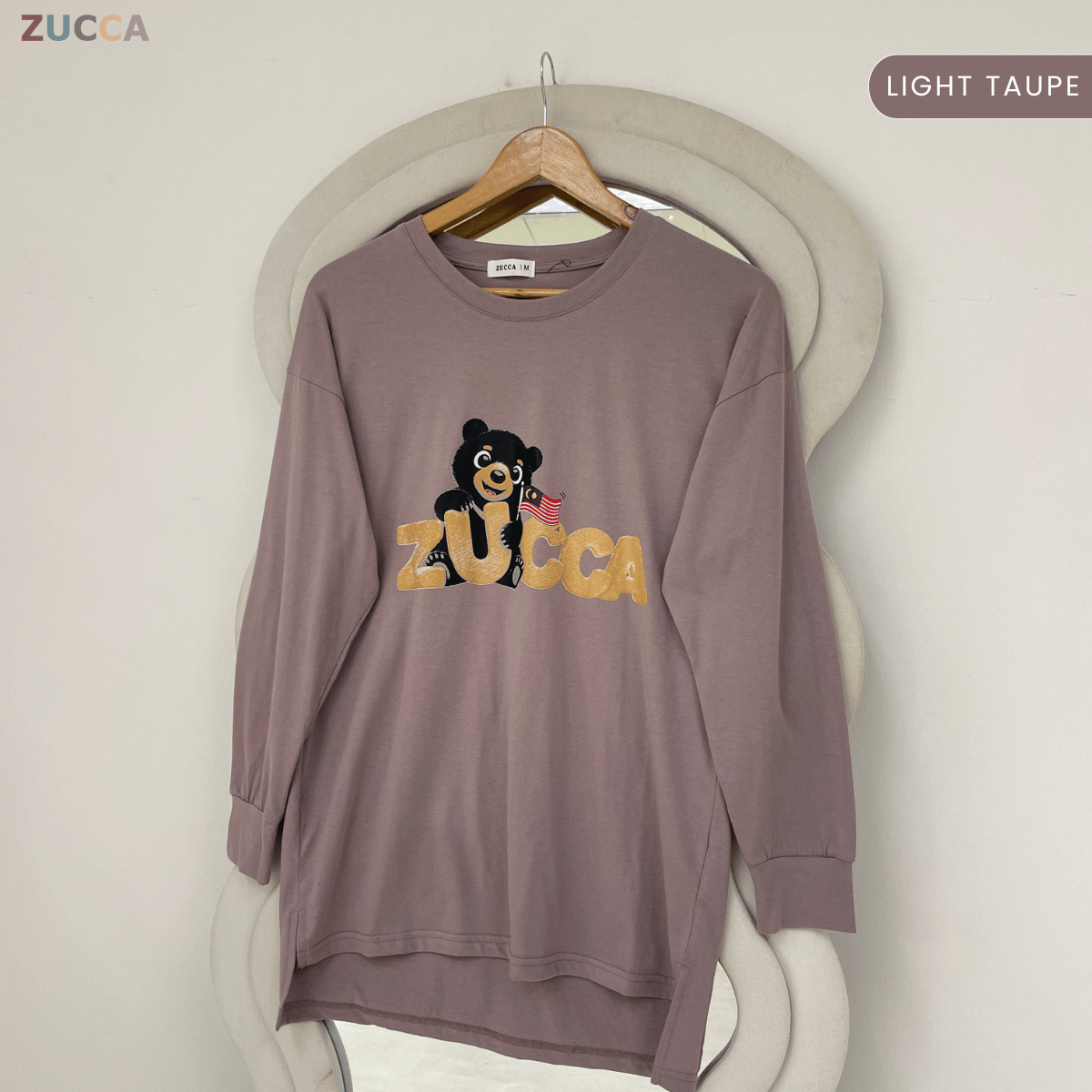 ZUCCA NARISA PATRIOT BEAR CASUAL TOP-MA267