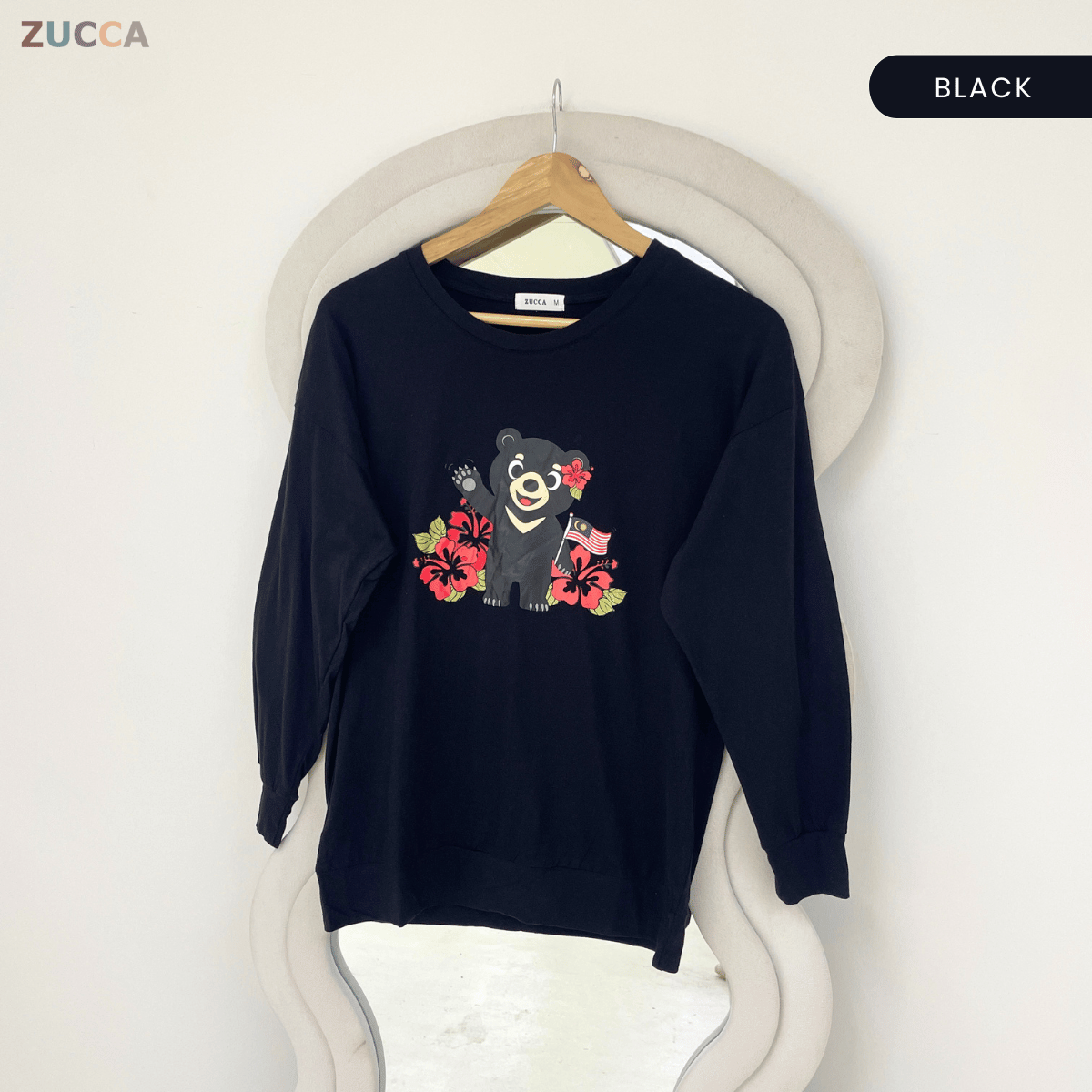 ZUCCA MILIA BUNGA RAYA MERDEKA GRAPHIC TEE - MA268