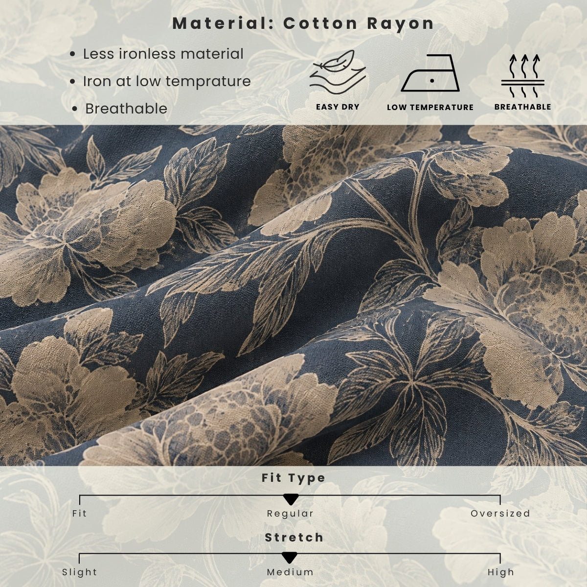 ZUCCA MILIANA FLORAL WOMEN BLOUSE LONG SLEEVE TOP - MA281