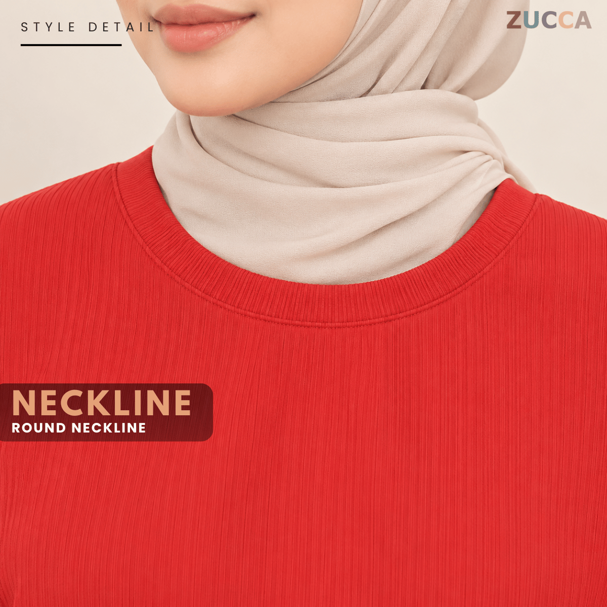 ZUCCA MEDINA RIBBED KNIT LACE HEM LONG SLEEVE -MA283