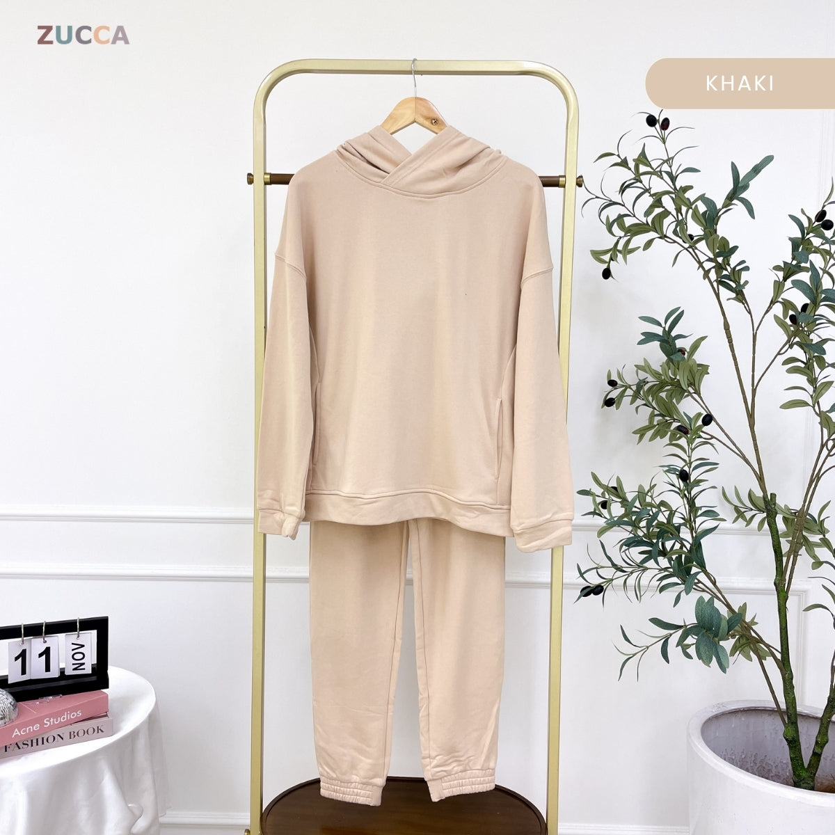 ZUCCA NATALIA WOMEN SWEATSHIRT SET TOP PANTS - MAC1001